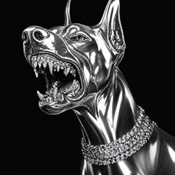chromedoberman